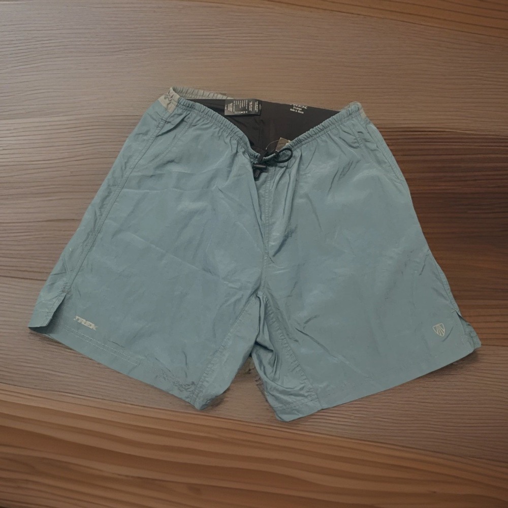 Trek Women's Circuit Metro Cycling Shorts XL, Teal Padded Pockets 8" Inseam NEW